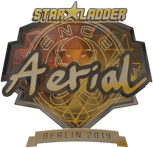 Sticker | Aerial (Gold) | Berlin 2019