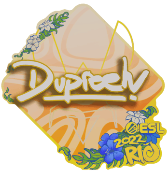 Sticker | dupreeh | Rio 2022