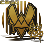 Sticker | Vitality (Gold) | 2020 RMR image