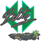 Sticker | boltz (Glitter) | Antwerp 2022 image