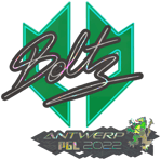 Sticker | boltz (Glitter) | Antwerp 2022