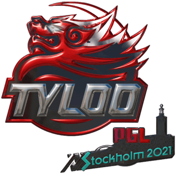 Sticker | Tyloo (foliowana) | Sztokholm 2021