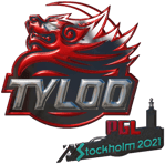 Sticker | Tyloo (Foil) | Stockholm 2021