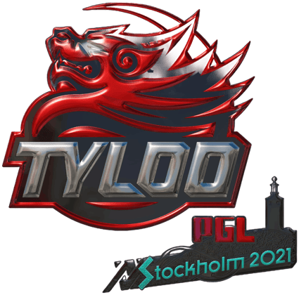 Sticker | Tyloo (foliowana) | Sztokholm 2021