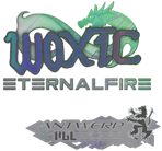 Sticker | woxic (Holo) | Antwerp 2022 image