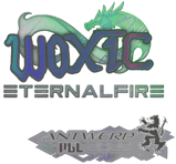 Sticker | woxic (Holo) | Antwerp 2022