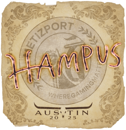Sticker | hampus | Austin 2025