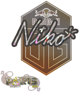 Sticker | NiKo (グリッター) | Paris 2023