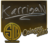Sticker | karrigan (Foil) | Cologne 2015 image