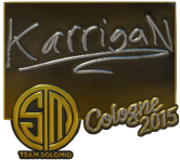 Sticker | karrigan (Foil) | Cologne 2015