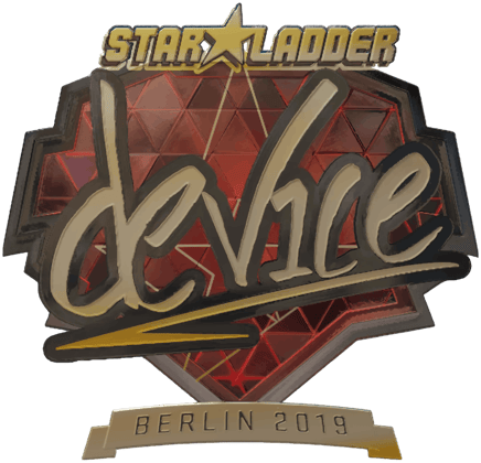 Sticker | device (Gold) | Berlim 2019