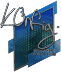 Sticker | k0nfig (Foil) | Boston 2018