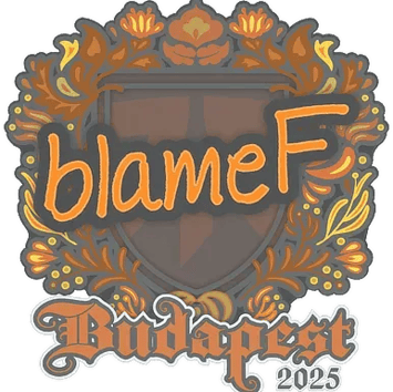 Autocolante | blameF | Budapeste 2025