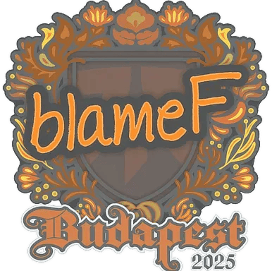 Autocolante | blameF | Budapeste 2025