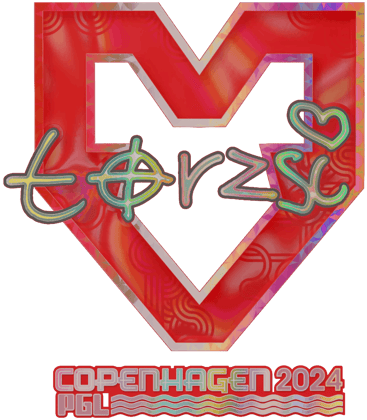 Sticker | torzsi (holo) | Copenhague 2024