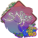 Sticker | saffee (Glitter) | Rio 2022