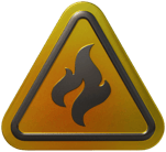 Sticker | Flammable image