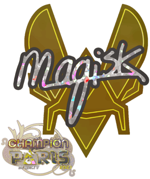 Sticker | Magisk (Parıltılı, Şampiyon) | Paris 2023
