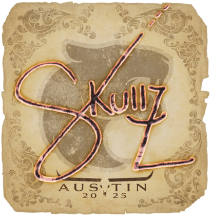 Sticker | skullz | Austin 2025