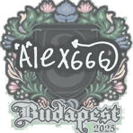 Sticker | alex666 | Budapest 2025