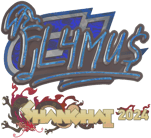 Sticker | FL4MUS (Holo) | Shanghai 2024 image