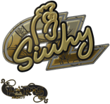 Sticker | siuhy (Gold) | Paris 2023