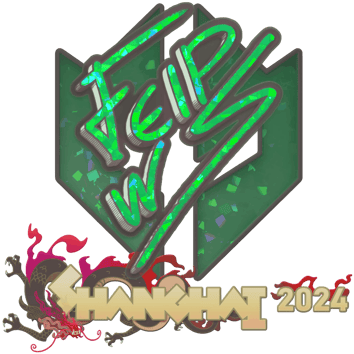 Sticker | felps (Glitzer) | Shanghai 2024