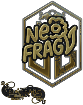 Sticker | NEOFRAG (ทอง) | Paris 2023