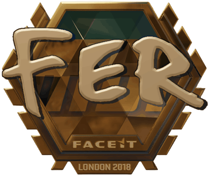 Sticker | fer (ゴールド) | London 2018