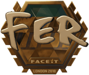 Sticker | fer (Gold) | London 2018