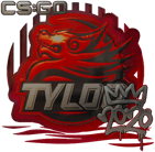 Sticker | TYLOO (Foil) | 2020 RMR image