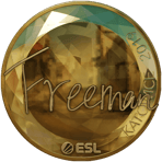 Sticker | Freeman (Gold) | Katowice 2019