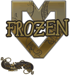 Sticker | frozen (Gold) | Paris 2023
