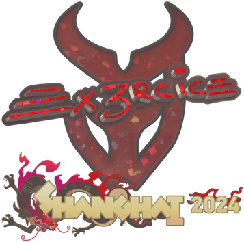 Sticker | Ex3rcice(반짝이) | 상하이 2024