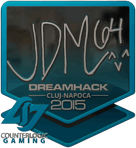 Sticker | jdm64 (Foil) | Cluj-Napoca 2015