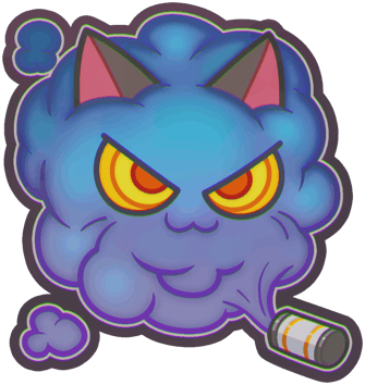 Sticker | Krimineller Rauch