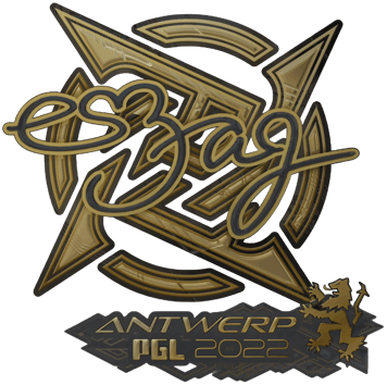 Sticker | es3tag(금박) | 안트베르펜 2022