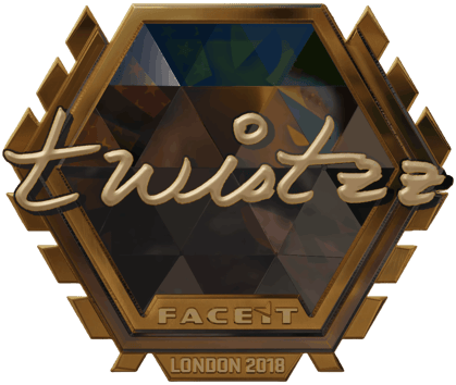 Sticker | Twistzz (Altın) | Londra 2018