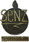 Sticker | Senzu (Gold) | Copenhagen 2024 image
