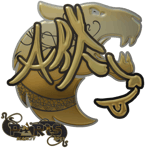 Sticker | arT (Gold) | Paris 2023