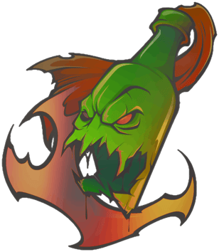 Sticker | Fiamma divoratrice (Olografico)