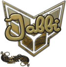 Sticker | jabbi (Gold) | Paris 2023 image