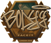 Sticker | bodyy (Gold) | London 2018