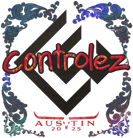 Sticker | controlez (Holo) | Austin 2025 Sticker | controlez (Holo) | Austin 2025 image
