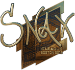 Sticker | Snax (Gold) | Boston 2018 Sticker | Snax (Gold) | Boston 2018 image