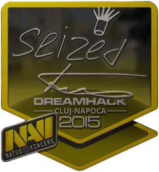 Sticker | seized (キラ) | Cluj-Napoca 2015