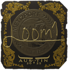 Sticker | L00m1 (Gold) | Austin 2025 image