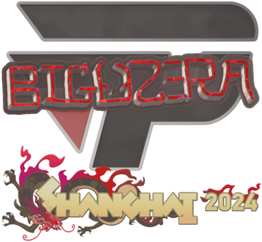 Sticker | biguzera (brokatowa) | Szanghaj 2024