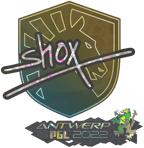 Sticker | shox (Glitter) | Antwerp 2022