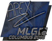 Sticker | apEX (Foil) | MLG Columbus 2016 image